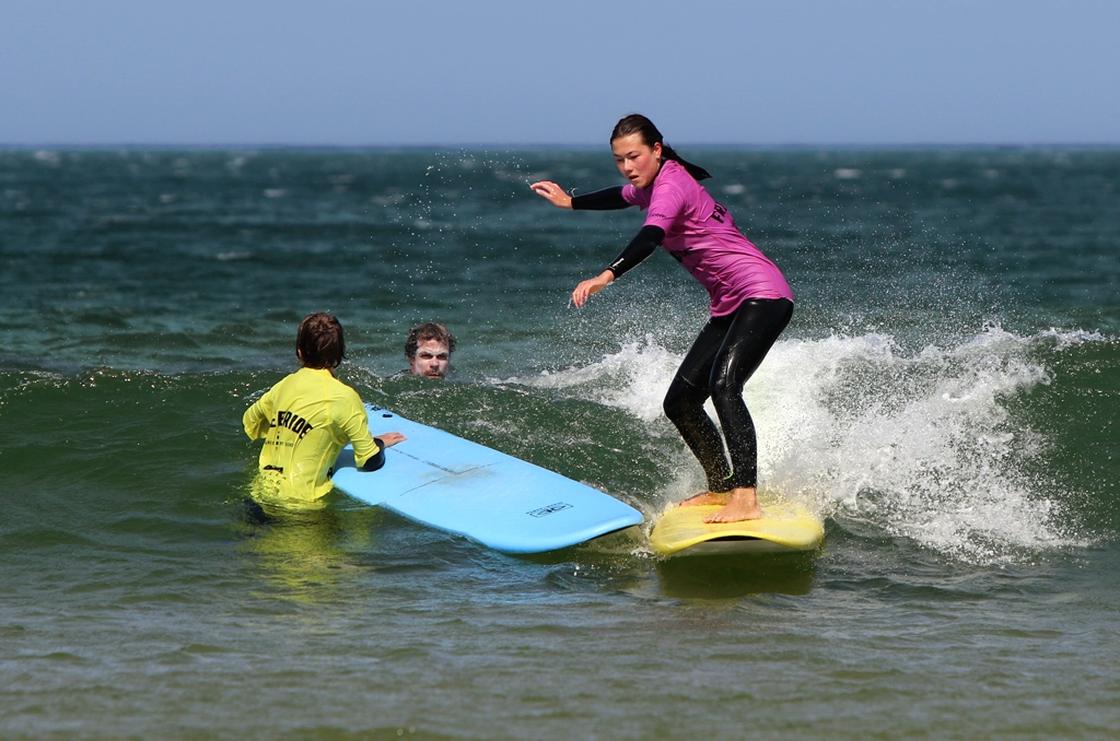 Small Groups & Coaching at FreeRide Surf School Sagres